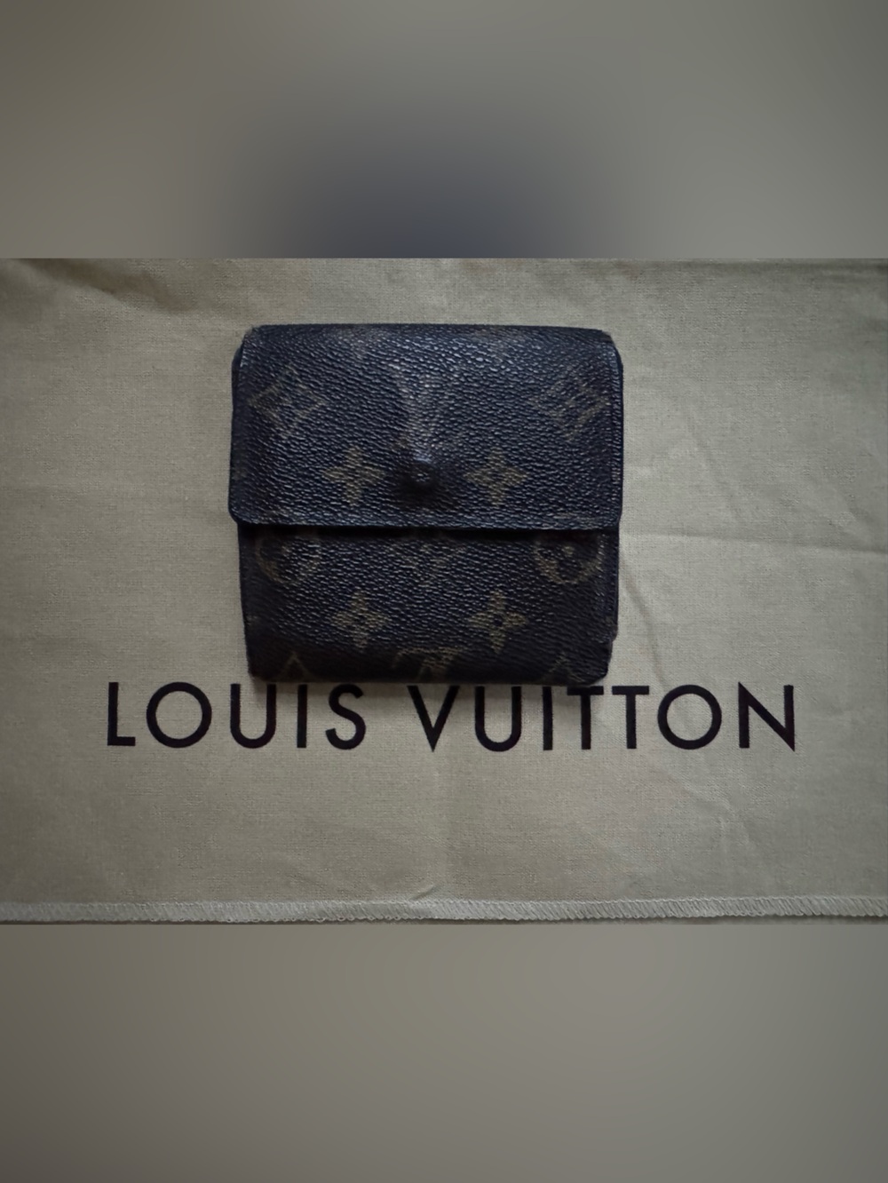 Louis Vuitton Monogram Elise Compact Wallet Canvas Vintage Project Piece